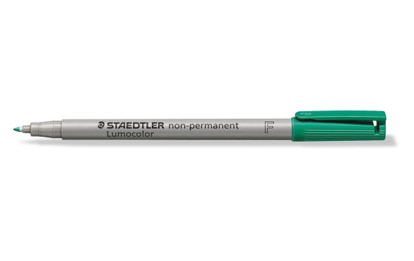 Staedtler Folienstift Lumocolor 316 F Grün, wasserlöslich