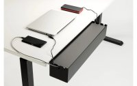 Actiforce Multibox L inkl. Tischplatten Montagekit, Schwarz