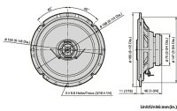 Pioneer 2-Weg Lautsprecher TS-1702i