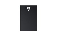 Securit Kreidetafel Silhouette WiFi 30 x 50 cm Schwarz