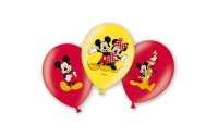 Amscan Luftballon Mickey 6 Stück, Latex