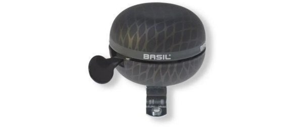 BASIL Fahrradglocke Noir Bell, Black Metallic