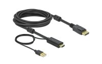 Delock Kabel HDMI – Displayport, HDMI/USB 2.0 -...