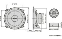 Pioneer 2-Weg Lautsprecher TS-130Ci