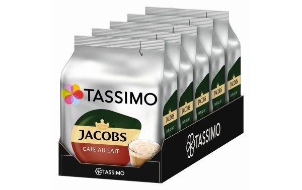 TASSIMO Kaffeekapseln T DISC Jacobs Café au Lait 80 Portionen