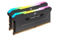 Corsair DDR4-RAM Vengeance RGB PRO SL Black iCUE 3200 MHz 2x 16 GB
