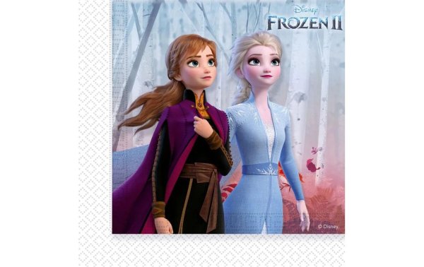 Amscan Papierservietten Frozen II 20 Stück