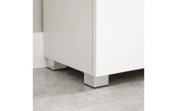 VASAGLE Badezimmerregal mit Schublade 80 x 30 cm, Weiss
