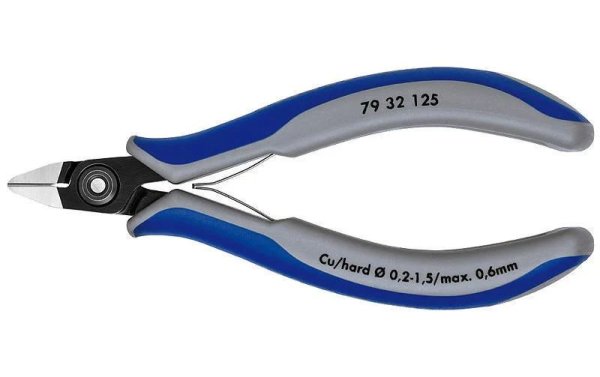 Knipex Präzisionsseitenschneider spitzer Kopf, 125 mm