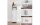 VASAGLE Badezimmerregal mit Tür 80 x 20 cm, Weiss