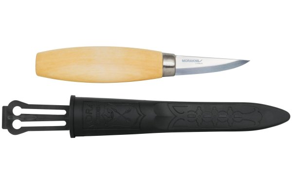 morakniv Survival Knife Woodcarving 120 C Natural