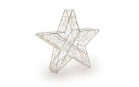 STT Tischdeko 3D Star Bianco M, 28 cm