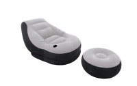 Intex Aufblasbarer Sessel Ultra Lounge aufblasbar Grau