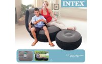 Intex Aufblasbarer Sessel Ultra Lounge aufblasbar Grau