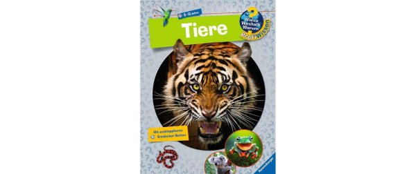 Ravensburger Kinder-Sachbuch WWW Profi Wissen: Tiere