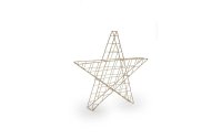 STT Tischdeko Svenja Star 3D Stern, 40 cm, Gold