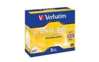 Verbatim DVD+RW 4.7 GB, Jewelcase (5 Stück)