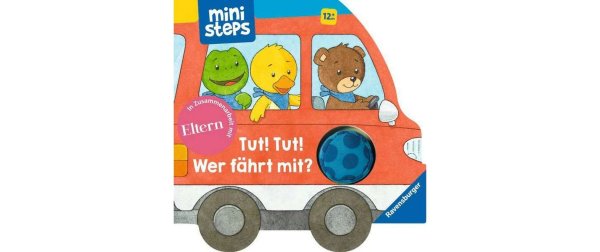 Ravensburger Bilderbuch ministeps: Tut! Tut! Wer fährt mit? -DE-