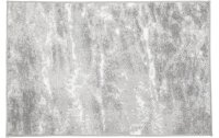 Kleine Wolke Badteppich Nevoa 60 x 90 cm, Grau/Weiss