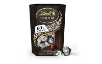 Lindt Schokoladen-Pralinen Lindor Kugeln Dunkel 60% Kakao...