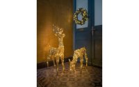 STT LED-Figur Rentier Floki, 64 cm, Gold