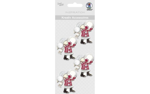 URSUS Weihnachtssticker Kinder