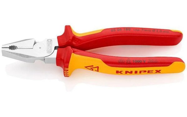 Knipex Kraft-Kombizange 180 mm VDE