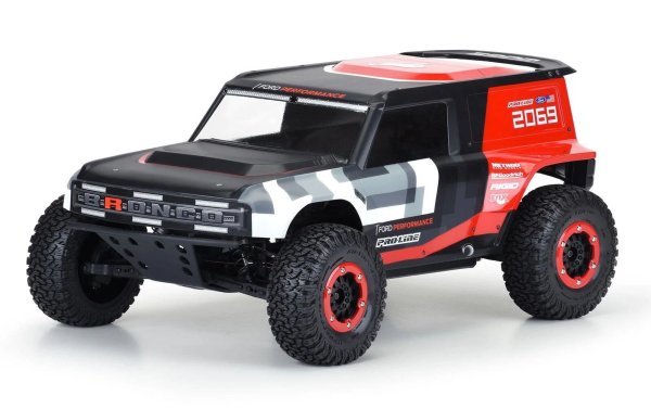 Proline Karosserie Ford Bronco R unlackiert, 1:10