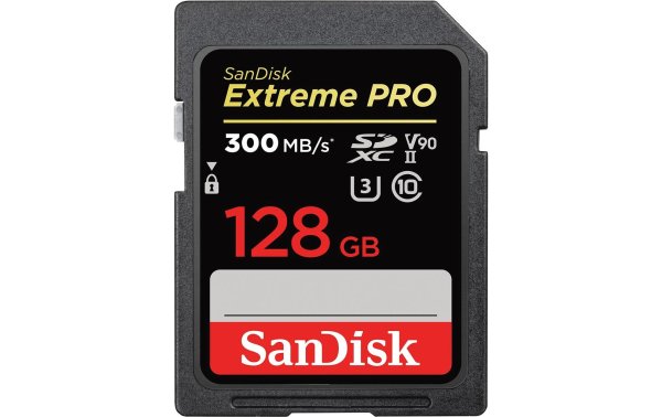 SanDisk SDXC-Karte Extreme PRO UHS-II 128 GB