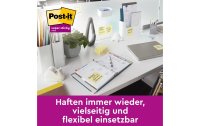 Post-it Notizzettel Z-Notes Super Sticky Gelb 7.6 cm x 7.6 cm