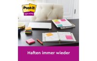 Post-it Notizzettel Z-Notes Super Sticky Gelb 7.6 cm x 7.6 cm