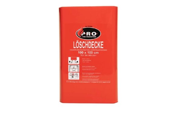 PRO Löschdecke 100 x 100 cm bis 1250 °C