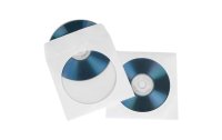 Büroline Hülle CD / DVD Weiss, 100 Stück