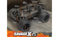 HPI Monster Truck Savage X Flux V2 GT-6 ARTR, 1:8