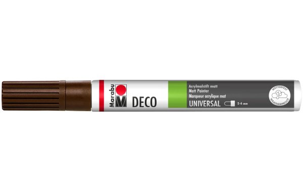 Marabu Acrylmarker Deco Painter 2 - 4 mm, Kakao