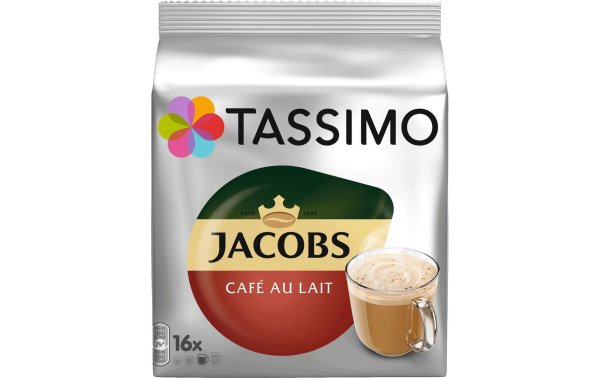 TASSIMO Kaffeekapseln T DISC Jacobs Café au lait 16 Portionen