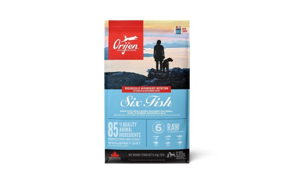 Orijen Trockenfutter Dog Six Fish 11.4 kg