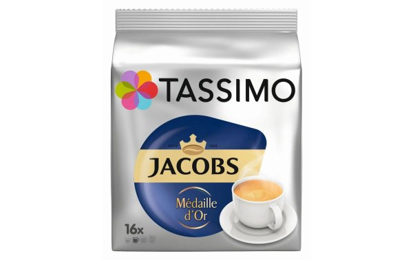 TASSIMO Kaffeekapseln T DISC Jacobs Médaille dOr 16 Portionen