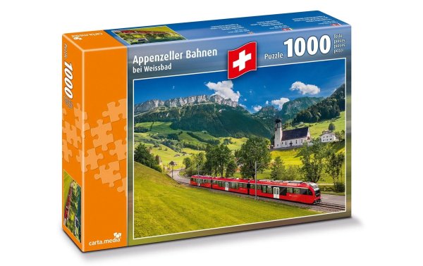 Carta.Media Puzzle Appenzell Bahnen bei Weissbad