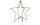 Star Trading Aussendekoration Foldy 55 cm Stern, zusammenfaltbar