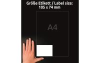 Avery Zweckform Universal-Etiketten LR3427 105 x 74 mm, 10 Blatt