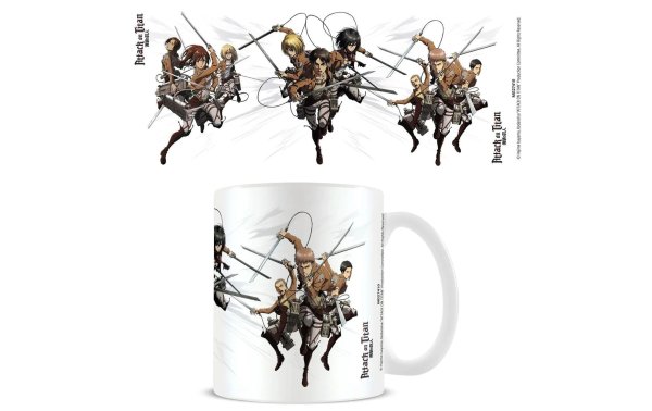 Pyramid Attack on Titan Character Tasse