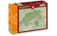 Carta.Media Puzzle Panoramakarten Schweiz