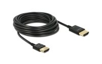 Delock Kabel 4K 60Hz HDMI - HDMI, 3 m, Schwarz