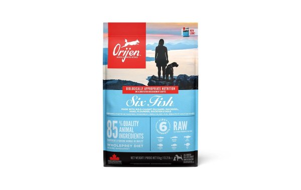 Orijen Trockenfutter Dog Six Fish 6 kg