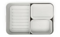 Brabantia Lunchbox Make & Take 25.5 x 16.7 x 6.2 cm, Hellgrau