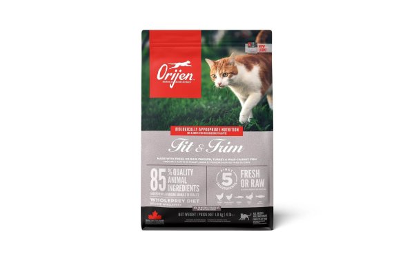 Orijen Trockenfutter Cat Fit & Trim mit Huhn, 1.8 kg