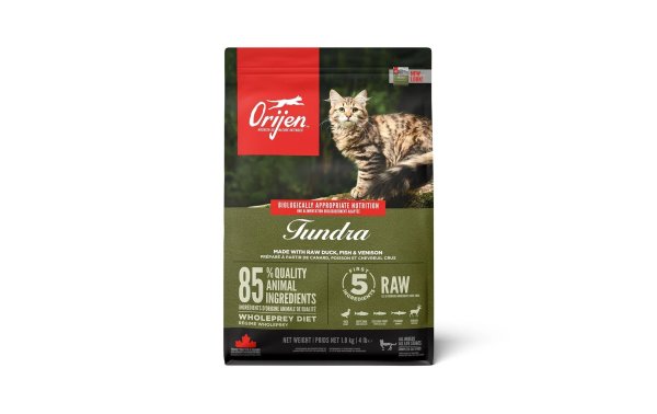 Orijen Trockenfutter Cat Tundra mit Ziege, 1.8 kg