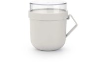Brabantia Suppenbehälter Make & Take 600 ml, Hellgrau