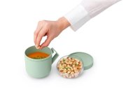 Brabantia Suppenbehälter Make & Take 600 ml, Hellgrün